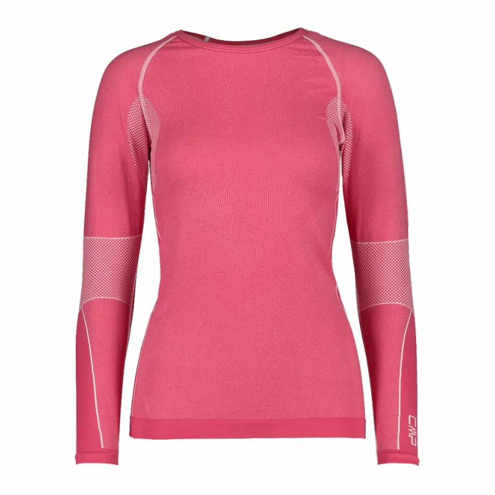 Base Layer senza cuciture Girocollo