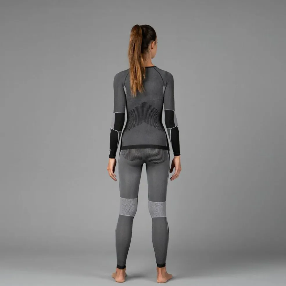 Base Layer senza cuciture Girocollo