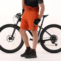 Bermuda con pantaloncino interno staccabile con fondello bike