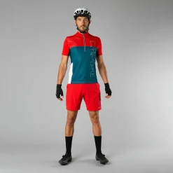 Bermuda con pantaloncino interno staccabile con fondello bike