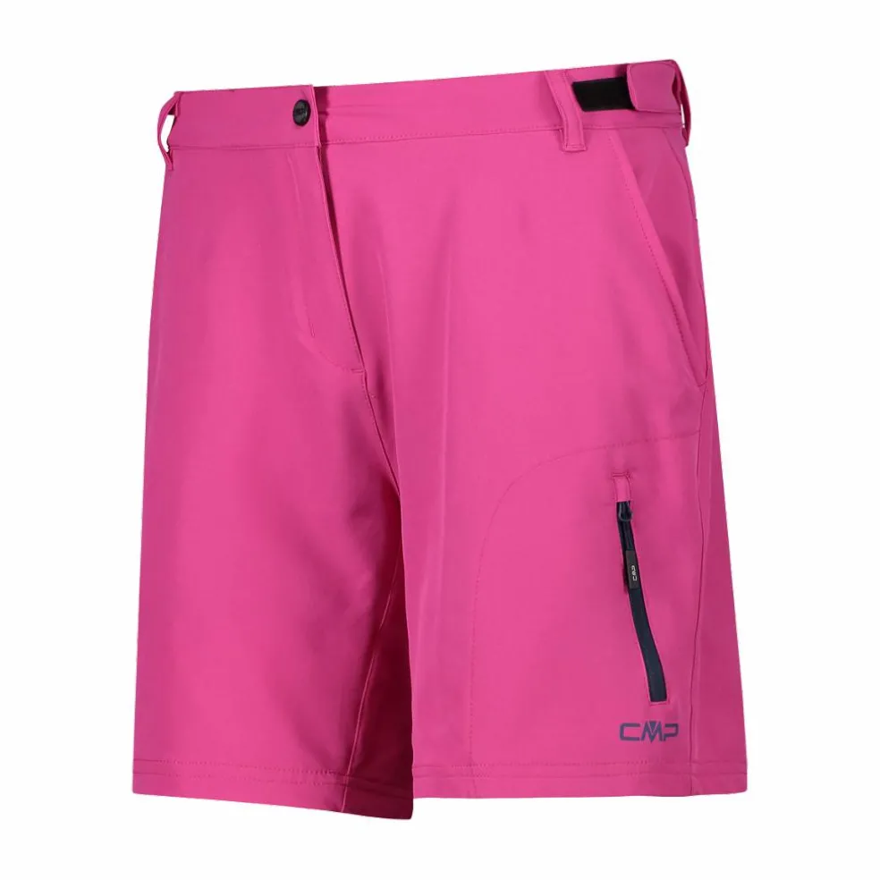 Bermuda Free Bike da donna con underwear in mesh