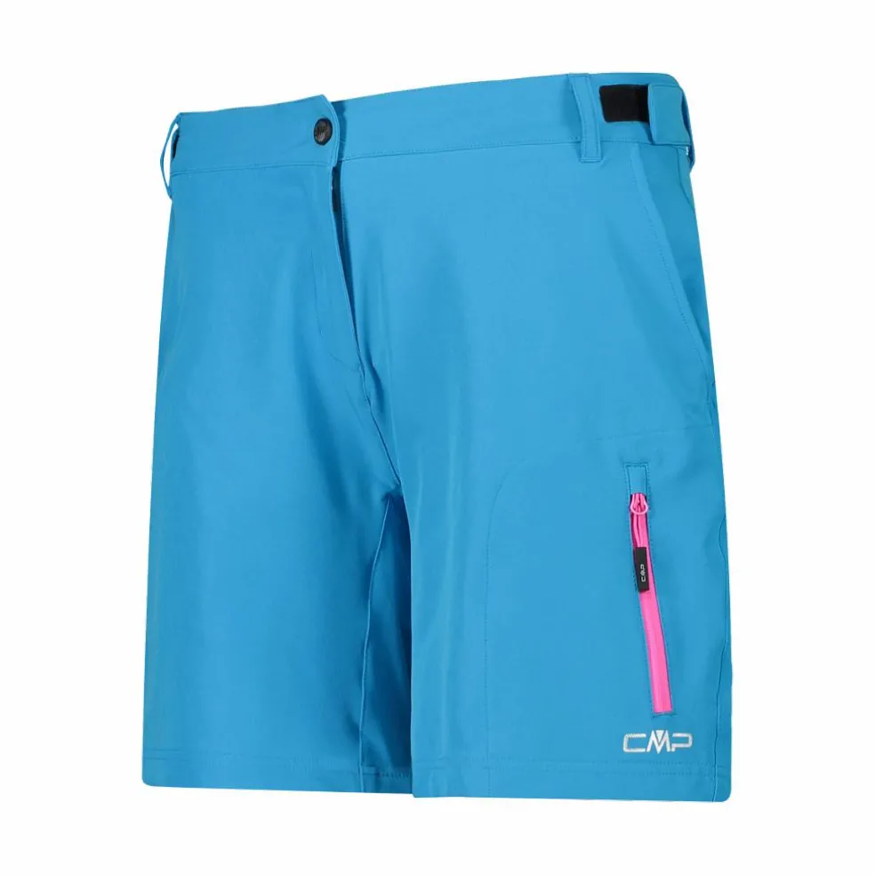 Bermuda Free Bike da donna con underwear in mesh