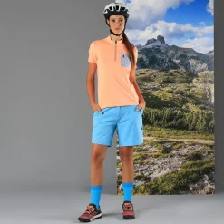 Bermuda Free Bike da donna con underwear in mesh