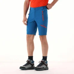 Bermuda outdoor con tasca termoapplicata da uomo