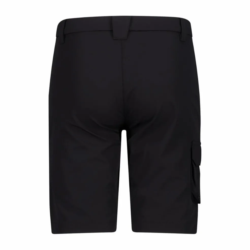 Bermuda stretch cargo con tasconi laterali da bambino