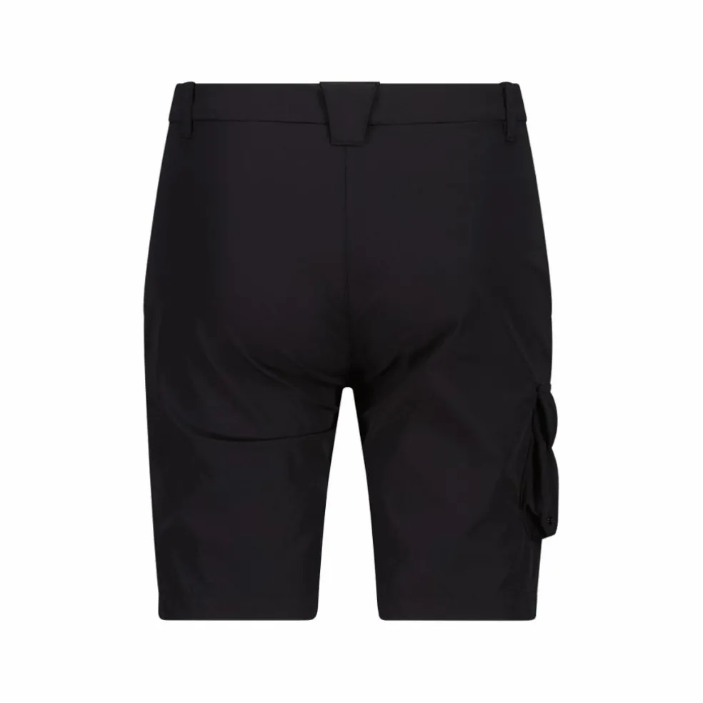 Bermuda stretch cargo con tasconi laterali da bambino