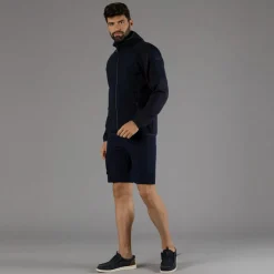 Bermuda stretch con tasconi laterali da uomo