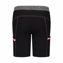 Bermuda trekking in poliestere leggero stretch da bambina