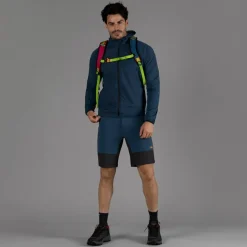 Bermuda trekking uomo in 4-way stretch