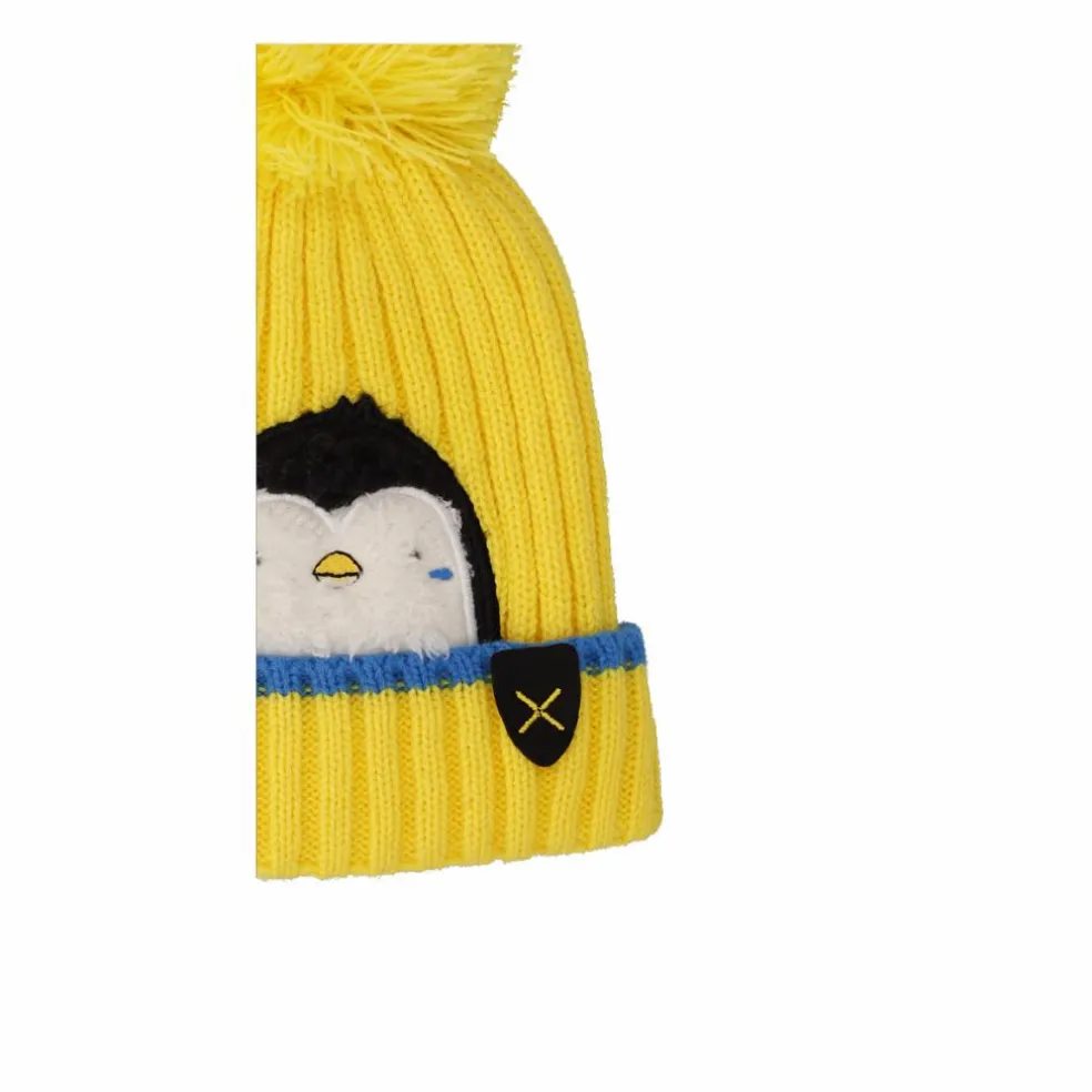 Berretto da bambino in maglia con interno in pile