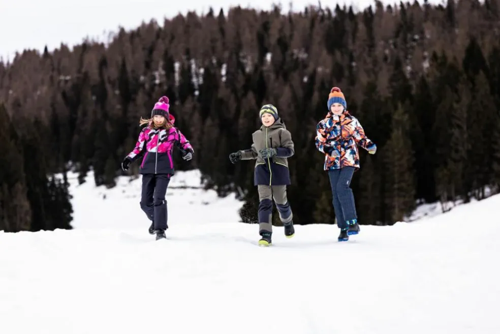 Berretto in maglia da bambino/bambina