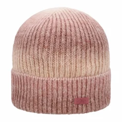 Berretto in maglia da donna con pon pon