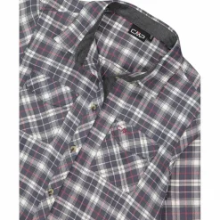 Camicia a manica lunga da donna in poliestere riciclato