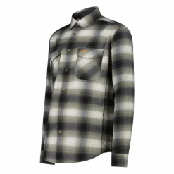 Camicia a manica lunga da uomo in poliestere riciclato
