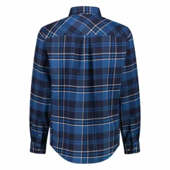 Camicia a manica lunga da uomo in poliestere riciclato