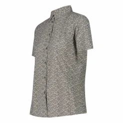 Camicia fantasia check maniche corte da donna