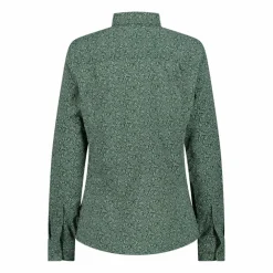 Camicia fantasia floreale maniche lunghe da donna