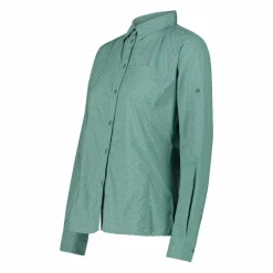 Camicia fantasia floreale maniche lunghe da donna