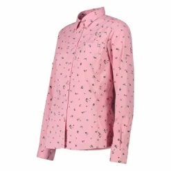 Camicia fantasia floreale maniche lunghe da donna