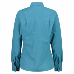 Camicia fantasia floreale maniche lunghe da donna