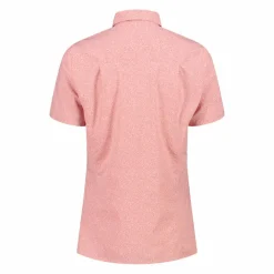 Camicia fantasia floreale maniche corte da donna