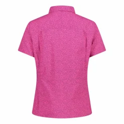 Camicia fantasia floreale maniche corte da donna