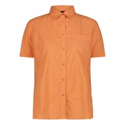 Camicia fantasia floreale maniche corte da donna