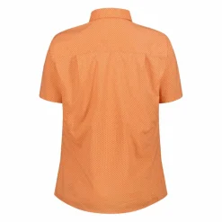 Camicia fantasia floreale maniche corte da donna