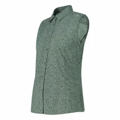 Camicia fantasia geometrica maniche lunghe da donna