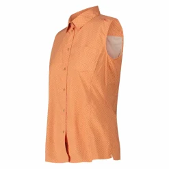 Camicia fantasia geometrica maniche lunghe da donna
