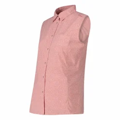 Camicia fantasia geometrica maniche lunghe da donna