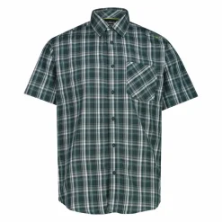 Camicia maniche corte check da uomo