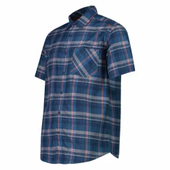 Camicia maniche corte check da uomo