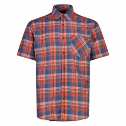 Camicia maniche corte check da uomo