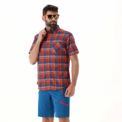 Camicia maniche corte check da uomo