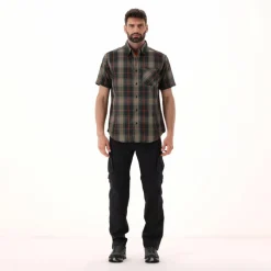 Camicia maniche corte check da uomo