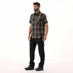 Camicia maniche corte check da uomo