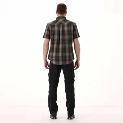 Camicia maniche corte check da uomo