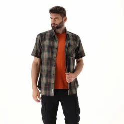 Camicia maniche corte check da uomo