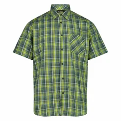 Camicia maniche corte check da uomo