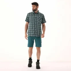 Camicia maniche corte check da uomo