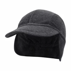 Cappellino in pile con paraorecchie da uomo