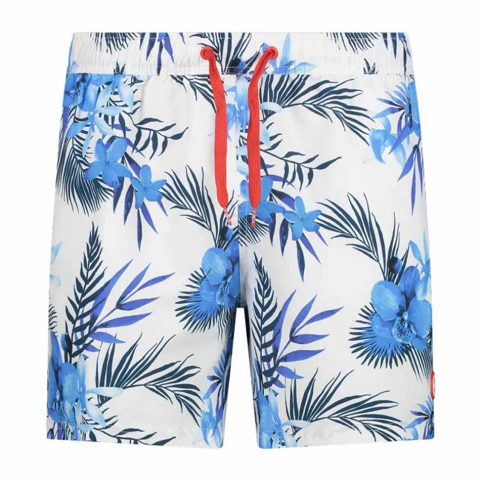 Costume boxer da uomo con fantasia tropicale