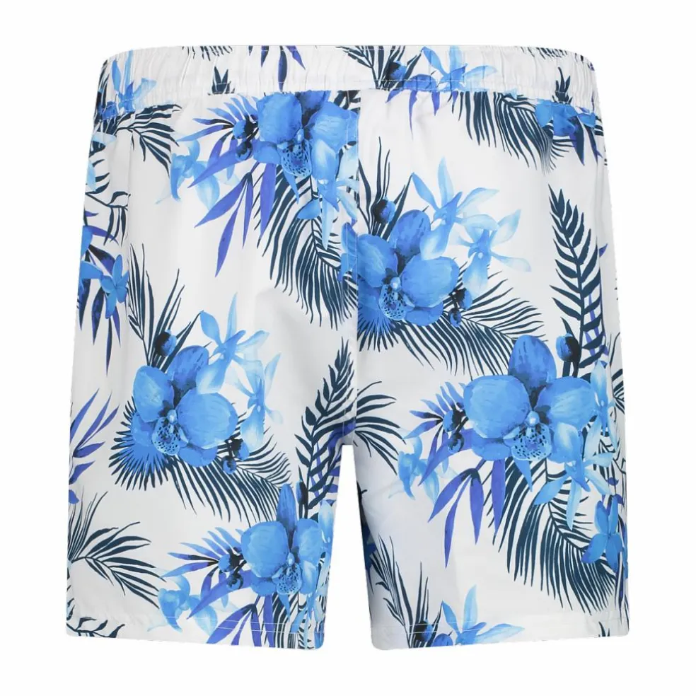 Costume boxer da uomo con fantasia tropicale
