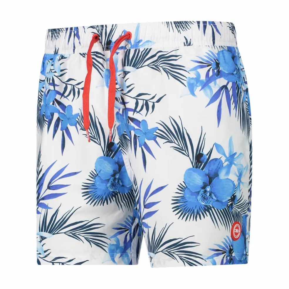 Costume boxer da uomo con fantasia tropicale