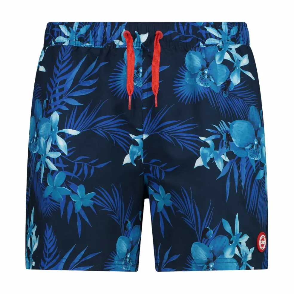 Costume boxer da uomo con fantasia tropicale