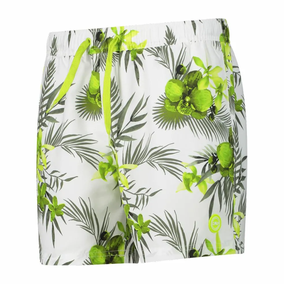 Costume boxer da uomo con fantasia tropicale