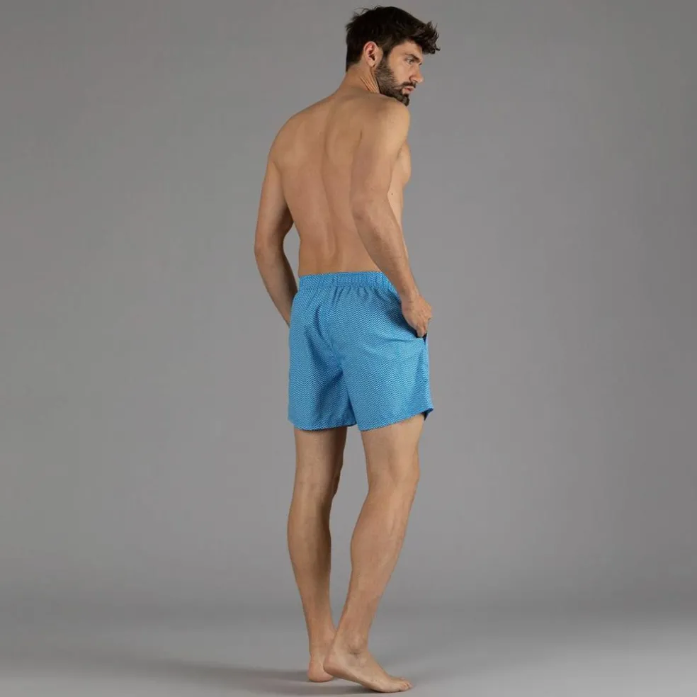 Costume da uomo con fantasia geometrica