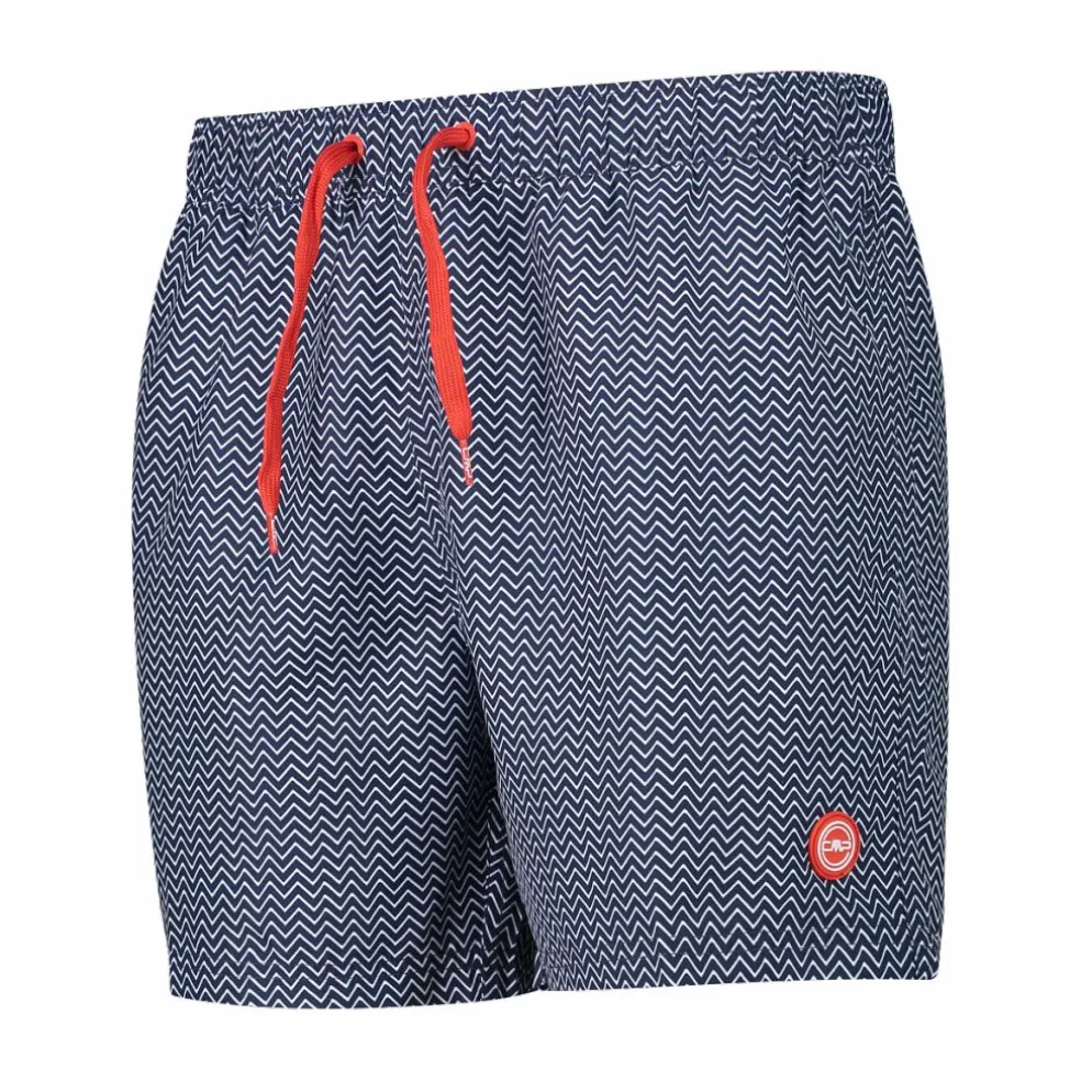Costume da uomo con fantasia geometrica