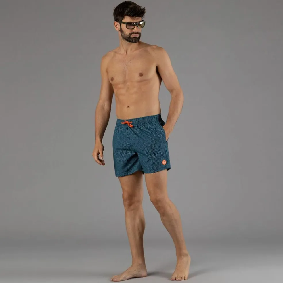 Costume da uomo con fantasia geometrica